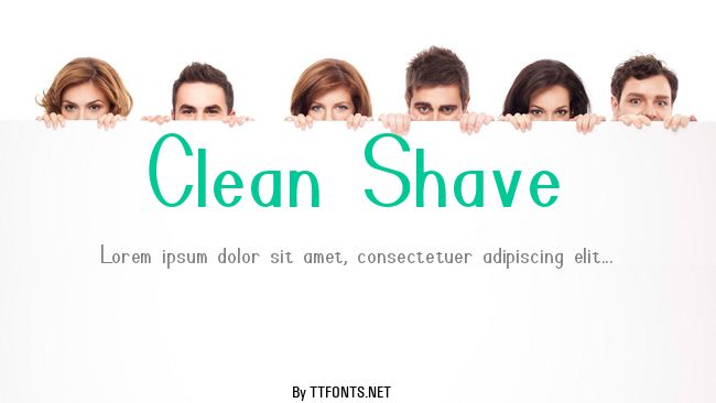 Clean Shave example